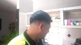 SEXY MAN WITH BIG PENIS MOANS WITH PLEASURE Very delicious - porn video