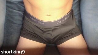 STRIPPING AND EDGING IN MY CALVINS - porn video