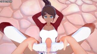 Hentai POV Feet Aoi Asahina Danganronpa - porn video