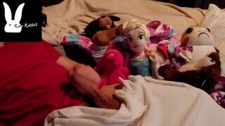Soft blanket Big balls and doll kisses - porn video